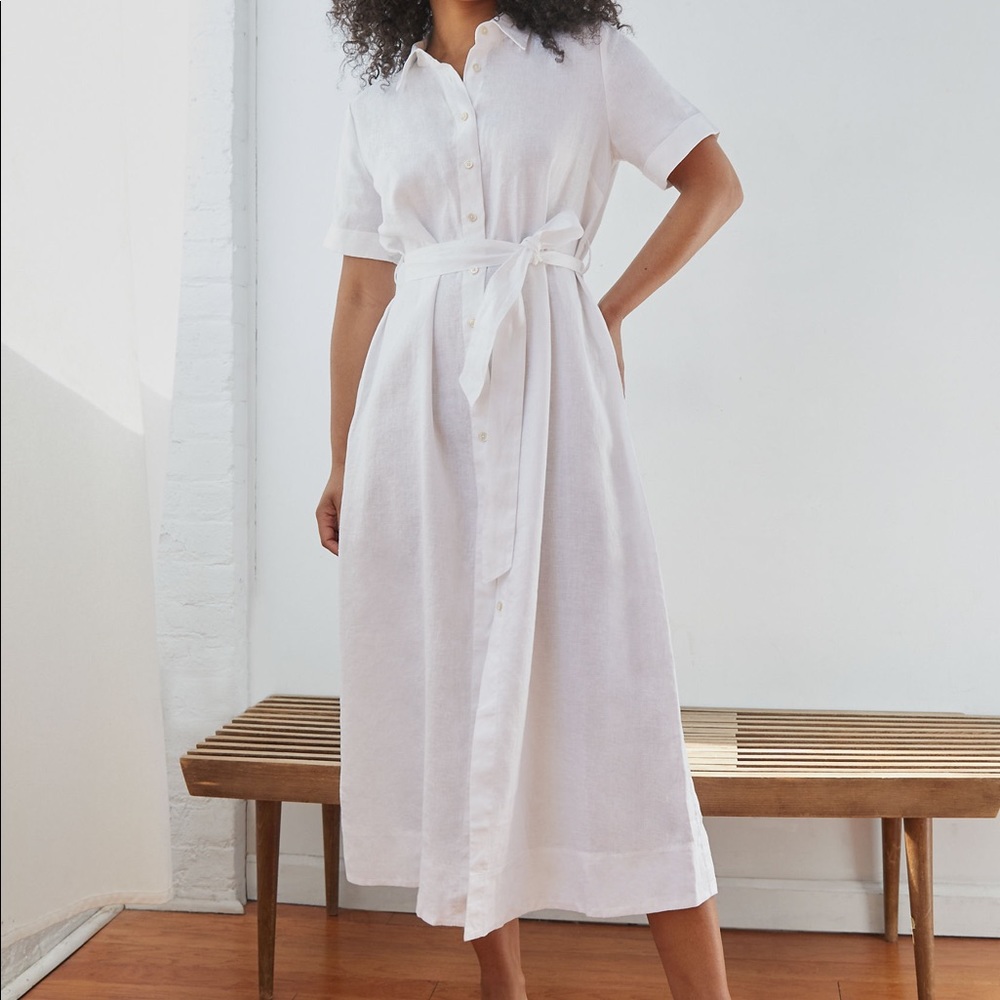Aritzia Eleta Linen Dress
